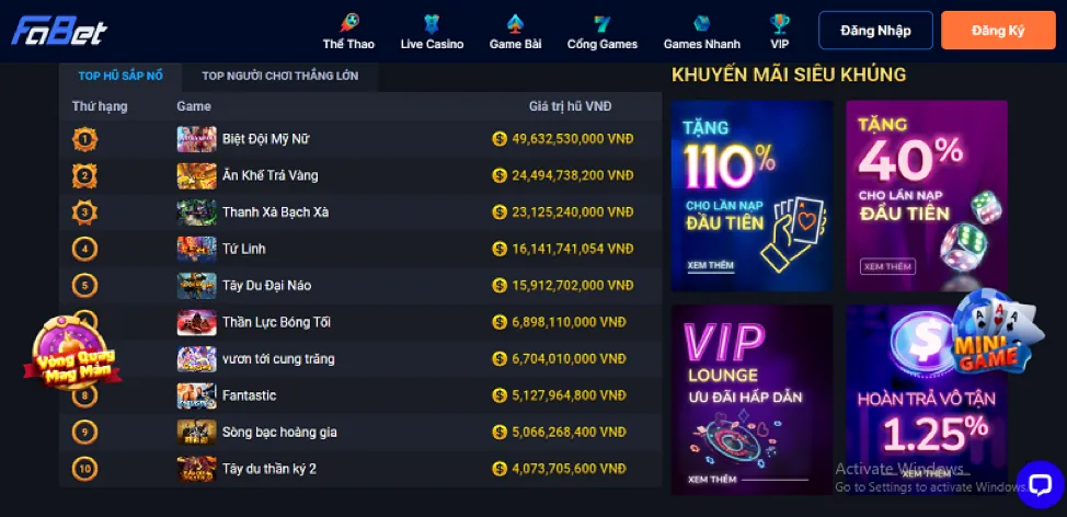 Khuyến Mãi Sự Kiện Đặc Biệt 88goals